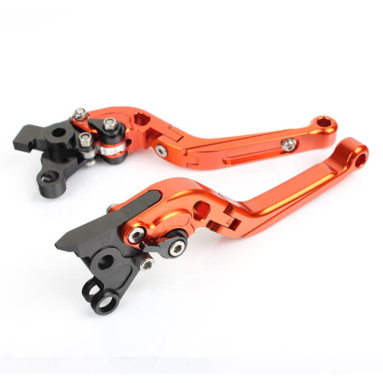 Orange Motorcycle Levers For YAMAHA XT 660 R 2004 - 2017