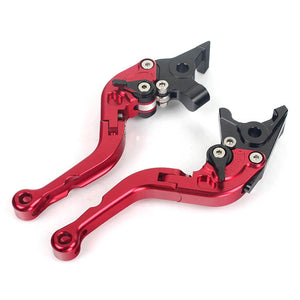 Red Motorcycle Levers For APRILIA SHIVER 2007 - 2016