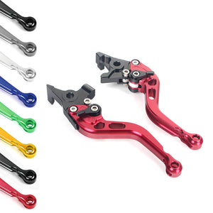 Red Motorcycle Levers For KAWASAKI ER-6 N 2006 - 2008