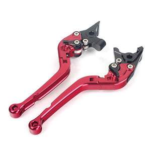 Red Motorcycle Levers For KAWASAKI ZX-6 R 2000 - 2004