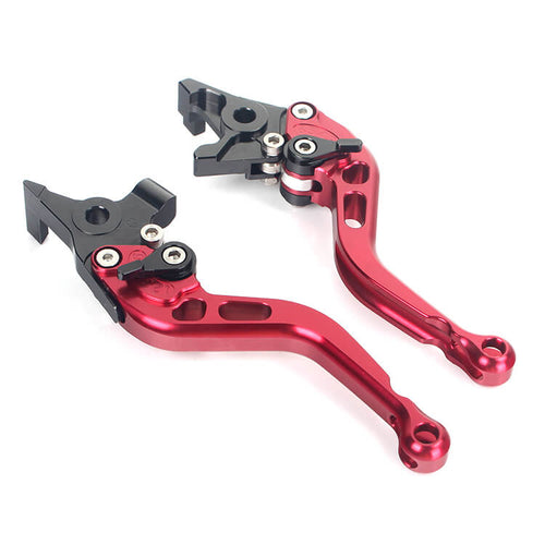 Red Motorcycle Levers For KAWASAKI ZX-6 R 2009 - 2018