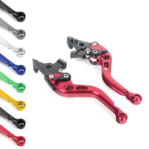 Red Motorcycle Levers For KAWASAKI	NINJA 500R 1990 - 2009