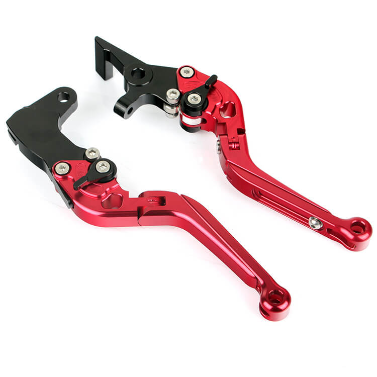 Red Motorcycle Levers For MOTO GUZZI 10 Sport 2007 - 2013