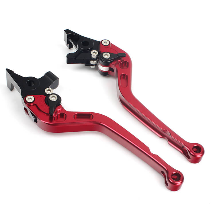 Red Motorcycle Levers For SUZUKI GSF 10 Bandit S 2001 - 2006