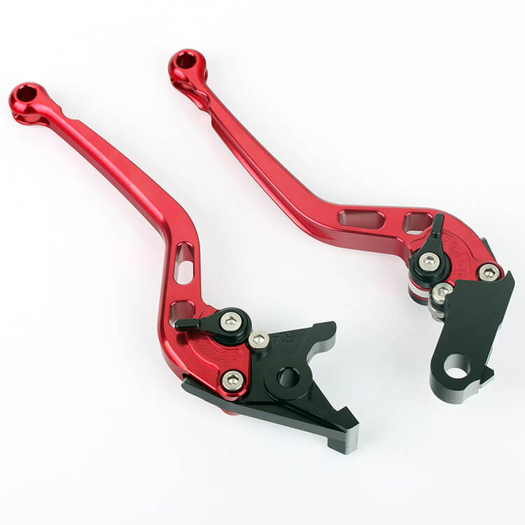 Red Motorcycle Levers For SUZUKI GSX-R 750 2004 - 2005