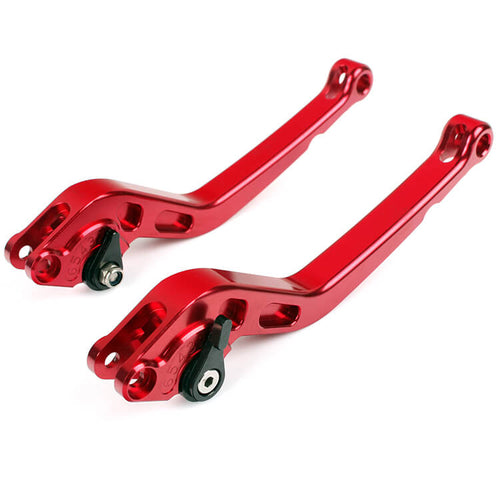 Red Motorcycle Levers For SUZUKI GSX-R 750 2006 - 2010