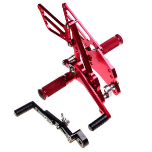 Red Rear Sets for SUZUKI GSX-R 1000 2009 - 2016