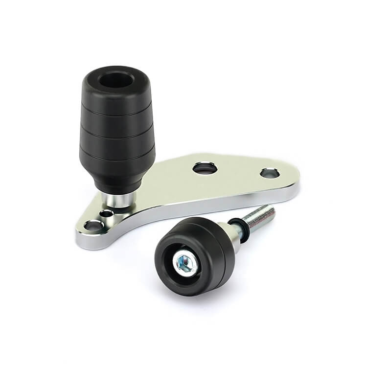 Silver Black Frame Slider for SUZUKI GSX-R 600 2006 - 2010
