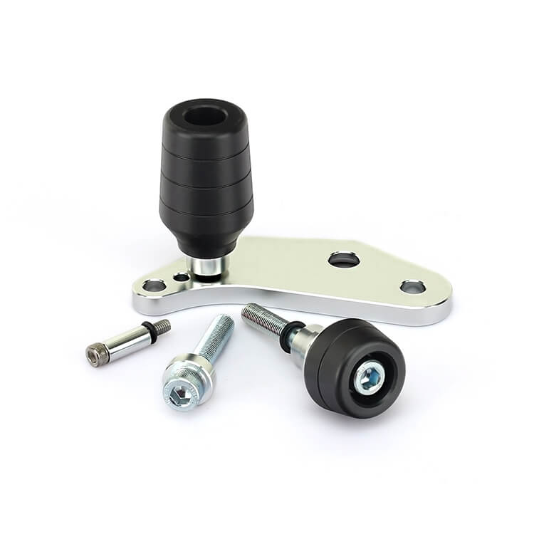 Silver Black Frame Slider for SUZUKI GSX-R 600 2006 - 2010