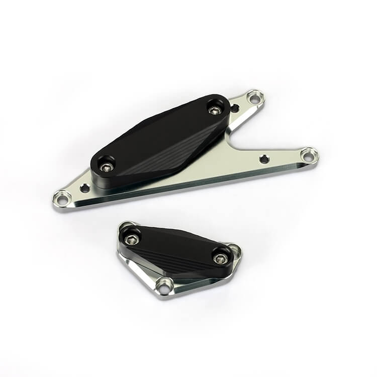 Silver Motorcycle Engine Slider for SUZUKI BANDIT 1250 2007 -