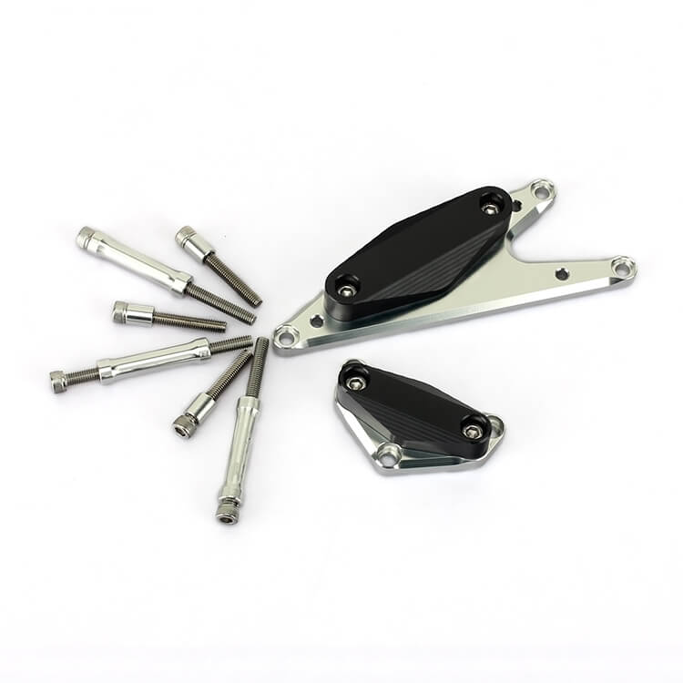 Silver Motorcycle Engine Slider for SUZUKI BANDIT 1250 2007 -