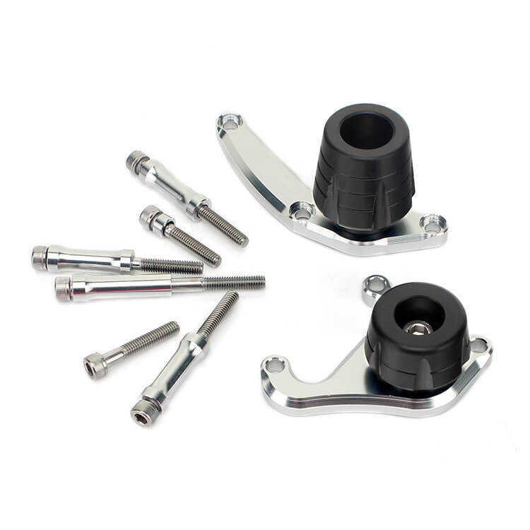 Silver Motorcycle Engine Slider for TRIUMPH DAYTONA 675 2013 - 2016