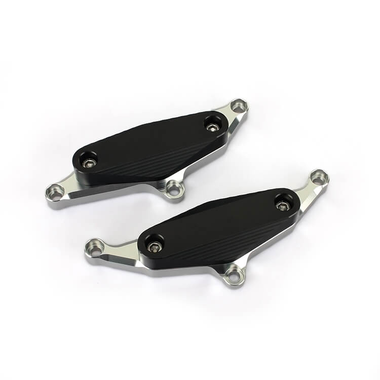 Silver Motorcycle Engine Slider for YAMAHA VMAX 1700 2009 -