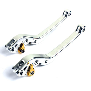 Silver Motorcycle Levers For APRILIA ETV 1000 Caponord