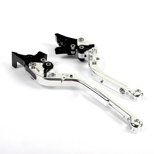 Silver Motorcycle Levers For APRILIA RS 125 1995 - 2005