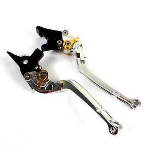 Silver Motorcycle Levers For HONDA VFR 800 02-	2002 - 2019