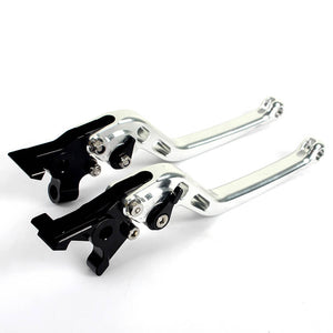 Silver Motorcycle Levers For KAWASAKI ZX-12 R 2000 - 2005