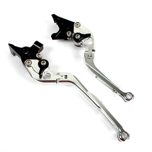 Silver Motorcycle Levers For KAWASAKI ZX-9 R 1994 - 1997