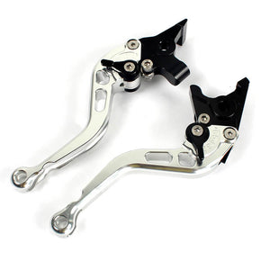 Silver Motorcycle Levers For MOTO GUZZI 10 Sport 2007 - 2013