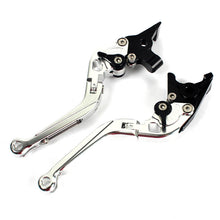 Load image into Gallery viewer, Silver Motorcycle Levers For SUZUKI GSX-R 600 1997 - 2003