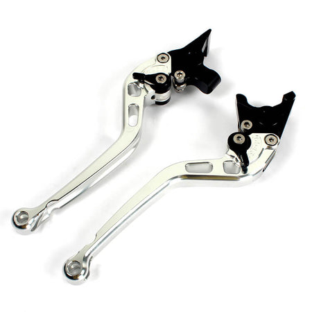 Silver Motorcycle Levers For TRIUMPH Bonneville T 100 Special Edition 2006 - 2015