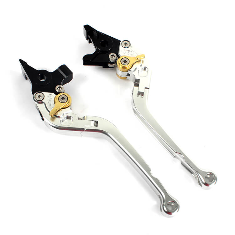Silver Motorcycle Levers For TRIUMPH ROCKET III	2004 - 2007