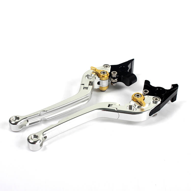 Silver Motorcycle Levers For YAMAHA XT 660 R 2004 - 2017