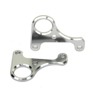 Silver Racing Hooks for HONDA CBR 600RR NON-ABS ONLY 2007 - 2012