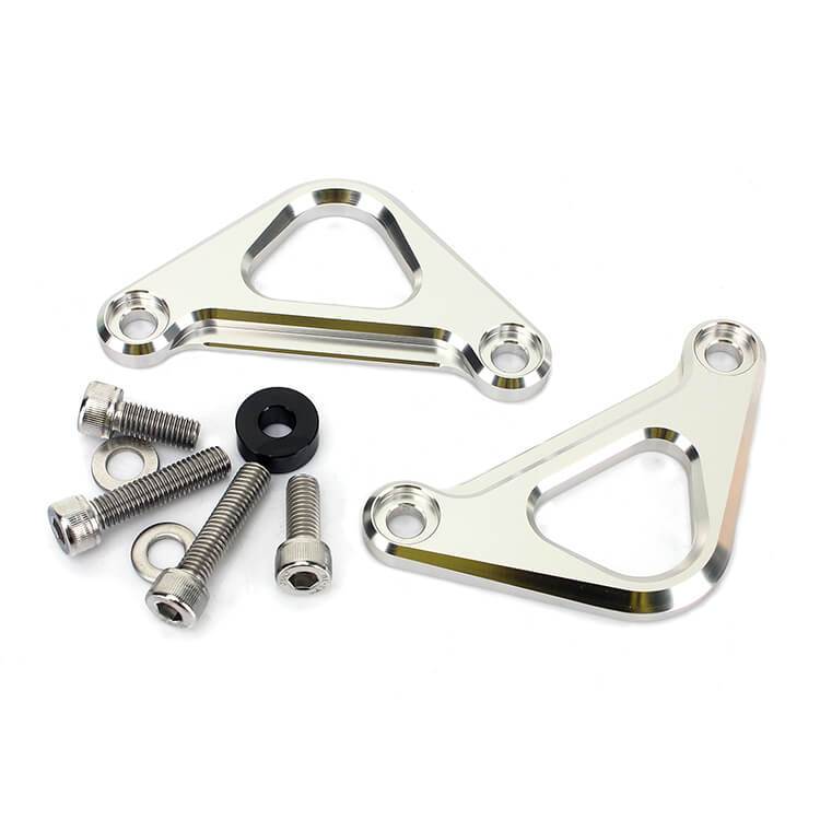 Silver Racing Hooks for KAWASAKI NINJA 300