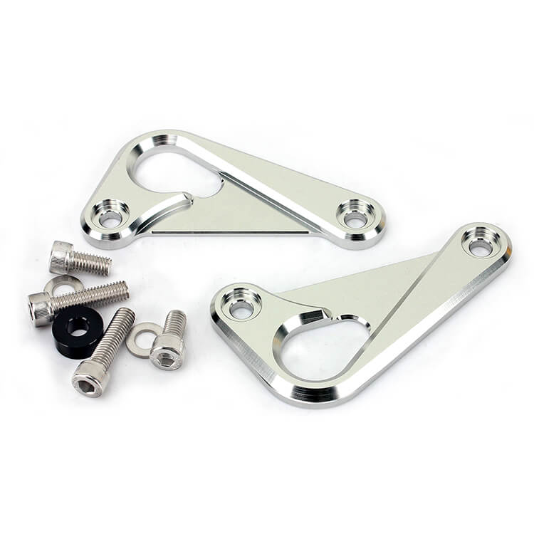 Silver Racing Hooks for KAWASAKI ZX-10R 2011 - 2018