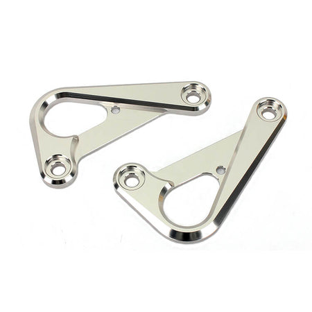 Silver Racing Hooks for KAWASAKI ZX-6R 2009 - 2012