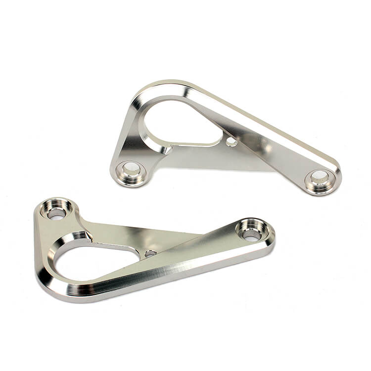 Silver Racing Hooks for KAWASAKI ZX-6R 2009 - 2012