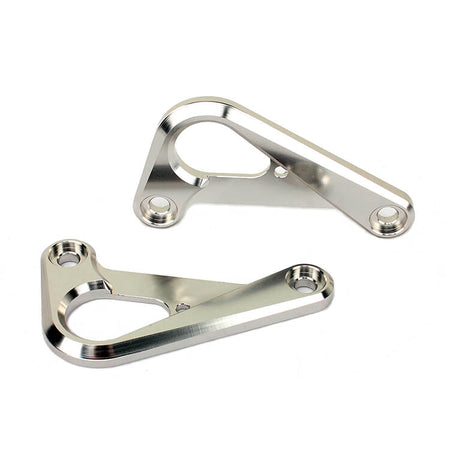Silver Racing Hooks for KAWASAKI ZX-6R 2009 - 2012