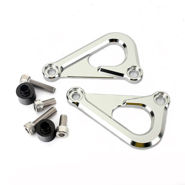 Silver Racing Hooks for MV AGUSTA F4 2010 - 2014
