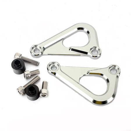 Silver Racing Hooks for MV AGUSTA F4 2010 - 2014