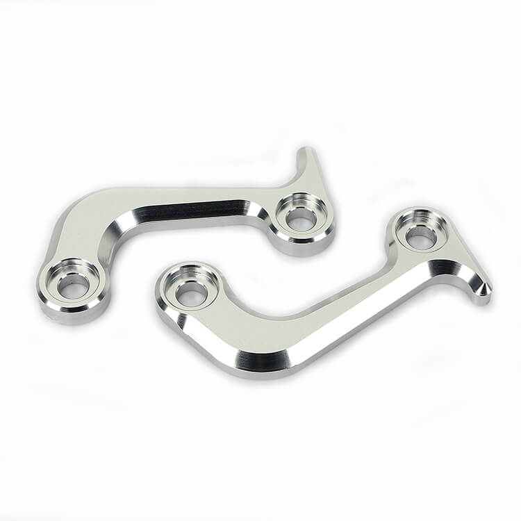 Silver Racing Hooks for TRIUMPH DAYTONA 675 2006 - 2012