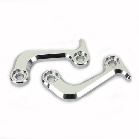 Silver Racing Hooks for TRIUMPH DAYTONA 675 2006 - 2012