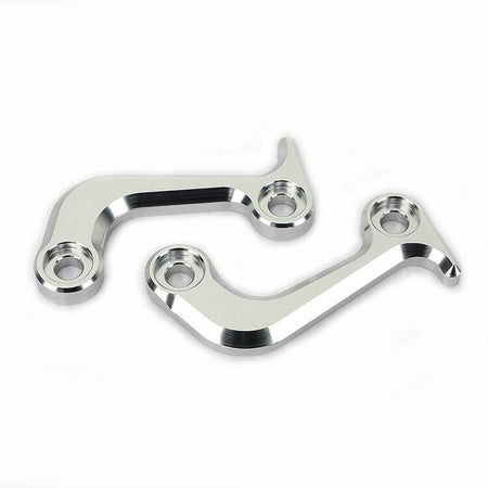 Silver Racing Hooks for TRIUMPH DAYTONA 675R 2006 - 2012