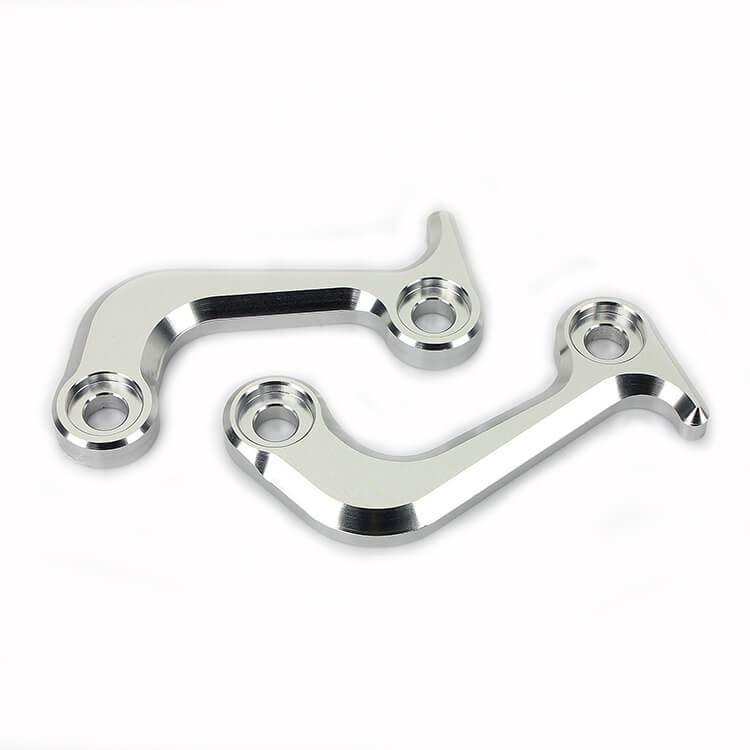 Silver Racing Hooks for TRIUMPH DAYTONA 675R 2006 - 2012