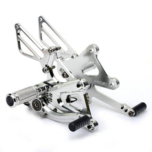 Load image into Gallery viewer, Silver Rear Sets for HONDA CBR 250R 2011 - 2013