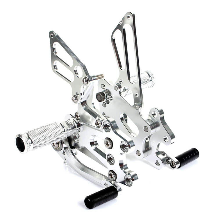 Silver Rear Sets for KTM RC8 RC8 R