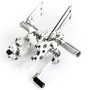 Silver Rear Sets for KTM RC8 RC8 R