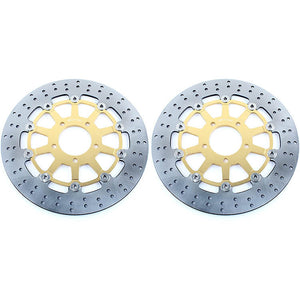 Front Rear Brake Disc For Suzuki SV 1000 Classic 2003-2007