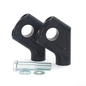 1" Handlebar Risers For Triumph T100 T200 Bobber Speedmaster Thruxton Up And Over Riser Kit