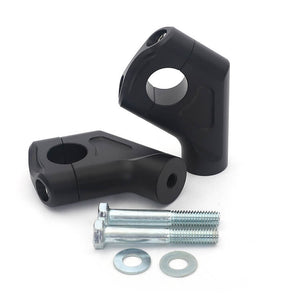 1" Handlebar Risers For Triumph T100 T200 Bobber Speedmaster Thruxton Up And Over Riser Kit