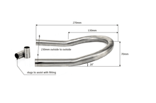 Load image into Gallery viewer, Cafe Racer Custom Seat Frame Hoop Loop for Yamaha XS750 XS850 XS1100