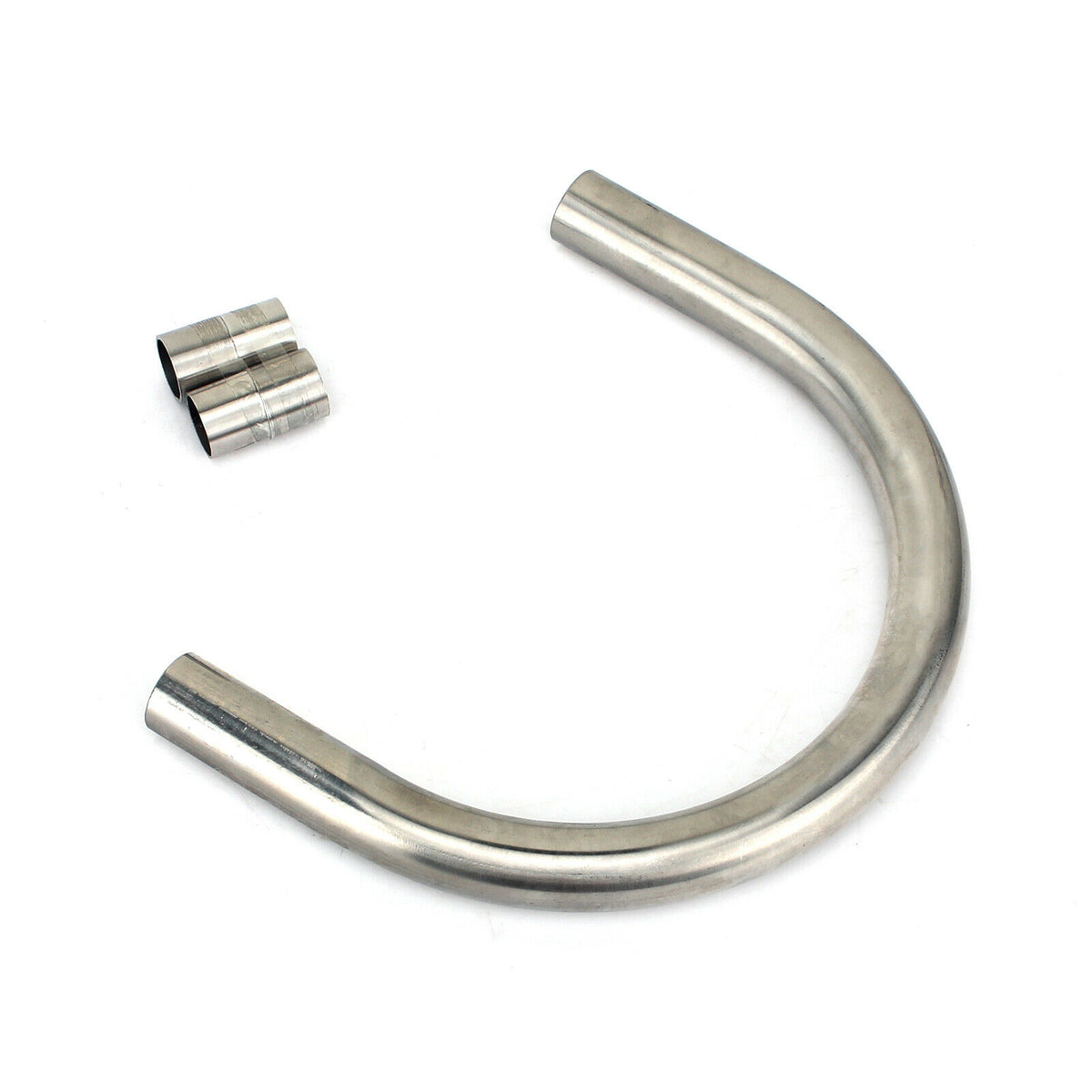 Black Cafe Racer Rear Seat Loop/Hoop - 210mm Or 230mm Length, 25mm (1") Tube, For Yamaha SR, XS, XJ Models & Others