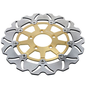 Front Rear Brake Disc for Kawasaki KLV1000 2004-2007 / Suzuki DL 1000 V-Strom 2002-2012
