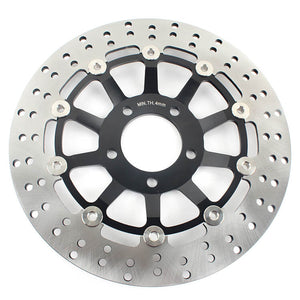 Front Rear Brake Disc for Suzuki GSX600F GSX750F 89-97 / GSF400 Bandit 89-94 / GSX750 89-92 / GSX400F 88-90 / GSX400 94-96 99 05