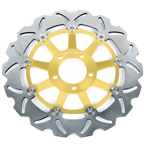 Front Rear Brake Disc for Kawasaki ZZR400 93-05 ZXR400 89-90 Zephyr 550 90-01 ZZR600 93-07 Zephyr 750 99-05 ZR-7 01-05
